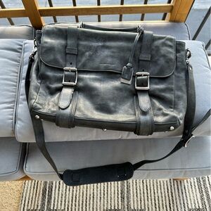 Frye Leather Messenger Bag